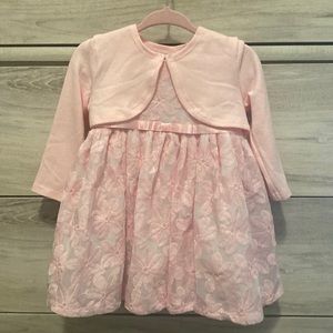 NWT Beautiful Pink Party Dress - size 12 months